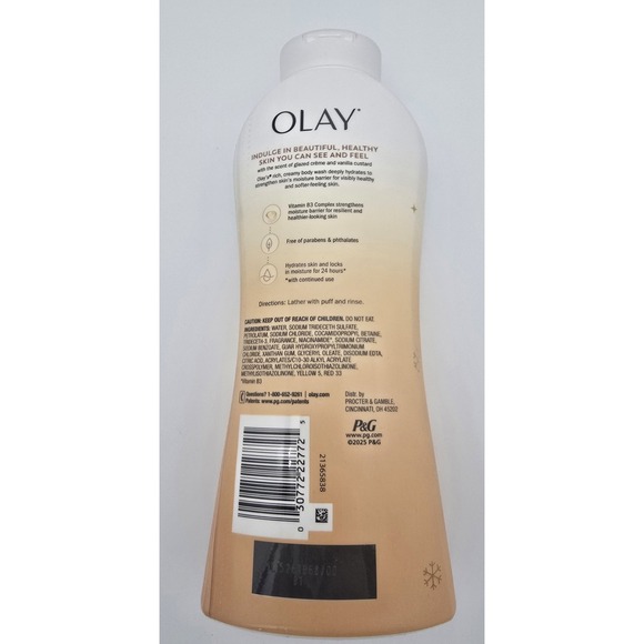 Olay Limited Edition Spoonful of Sugar Moisturizing Body Wash 22 FL OZ - Picture 2 of 2